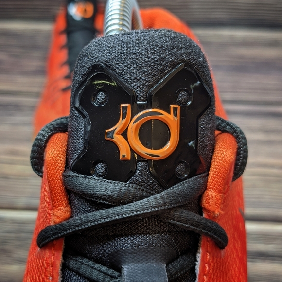 Nike KD 8 Total Orange PS Boys 6.5Y Women's 8.5 - Picture 4 of 9